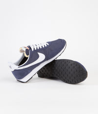 Nike Waffle Trainer 2 Shoes in Thunder Blue and White and Midnight Navy - Sail thumbnail