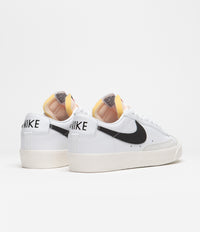 Nike Blazer Low '77 Vintage Shoes in White and Black and Sail thumbnail
