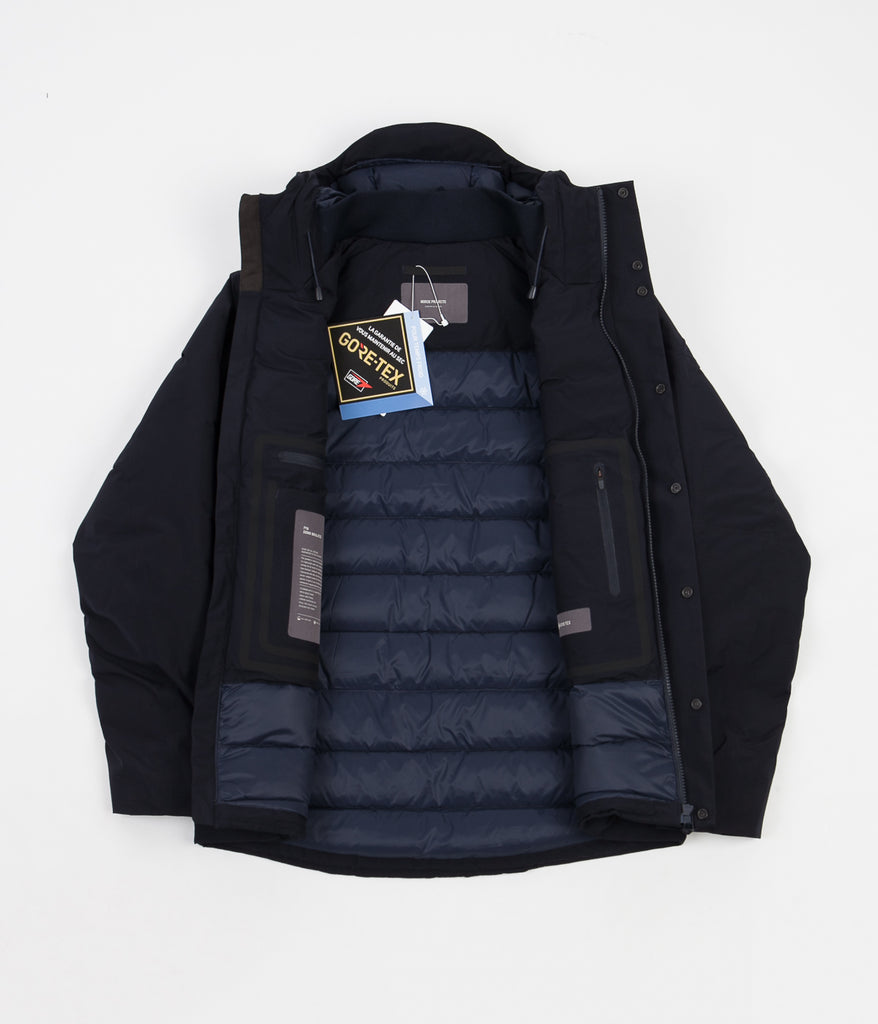 Norse Projects Fyn Down 2.0 Gore Tex Jacket - Dark Navy