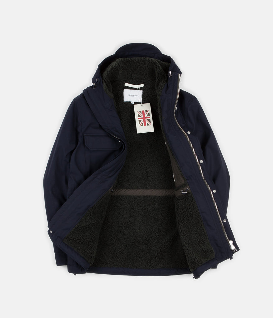 Norse projects nunk waxed cotton outlet jacket