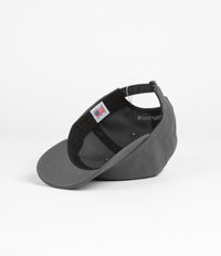 Norse Projects Twill Sports Cap in Magnet Grey thumbnail