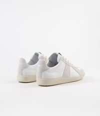 Novesta German Army Trainer Shoes in White and Ecru thumbnail
