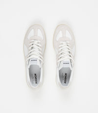 Novesta German Army Trainer Shoes in White and Ecru thumbnail