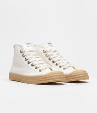 Novesta Star Dribble Shoes in 10 White and 003 Transparent thumbnail