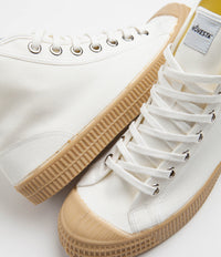 Novesta Star Dribble Shoes in 10 White and 003 Transparent thumbnail
