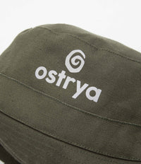 Ostrya Otis Hemp Bucket Hat in Forest Night thumbnail