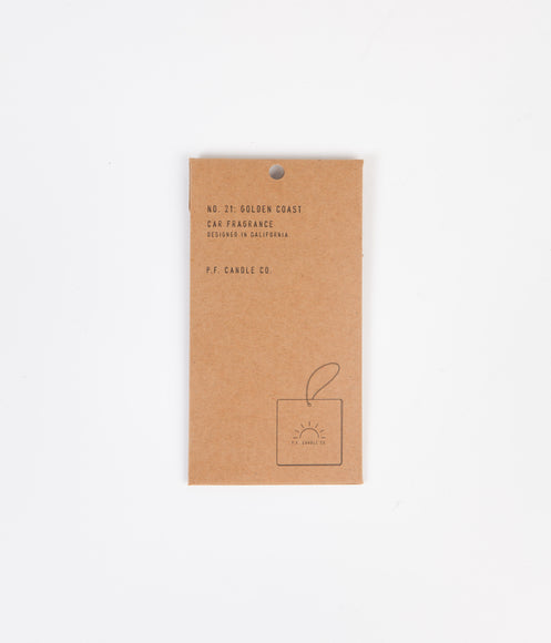 P.F. Candle Co. No. 21 Golden Coast Car Air Freshener