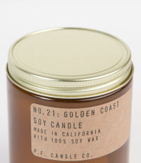 P.F. Candle Co. No. 21 Golden Coast Soy Candle in 7.2oz thumbnail