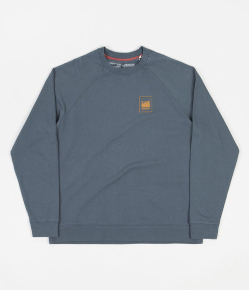 Patagonia Alpine Icon Regenerative Crewneck Sweatshirt - Plume Grey