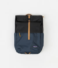 Patagonia Arbor Roll Top Pack - Patchwork: Ink Black thumbnail