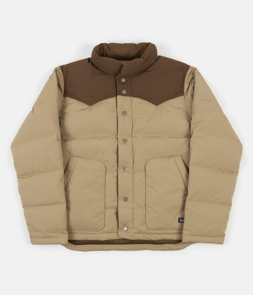 Patagonia bivy down jacket mojave khaki clearance