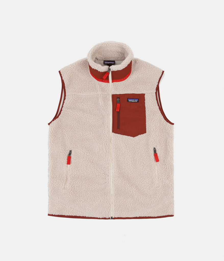 Patagonia Classic Retro X Vest Natural Barn Red
