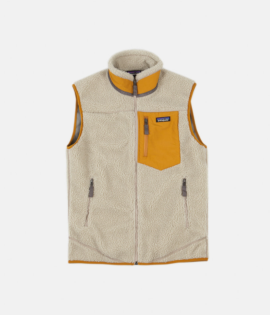 Patagonia Classic Retro X Vest Pelican Wren Gold Always in Colour