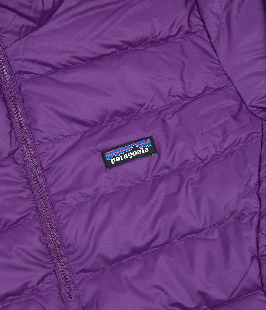 Patagonia down sweater top purple