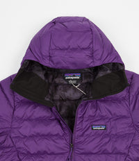 Patagonia Down Sweater Hooded Pullover Jacket - Purple thumbnail