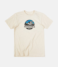 Patagonia Fitz Roy Scope Organic T-Shirt - Oyster White thumbnail