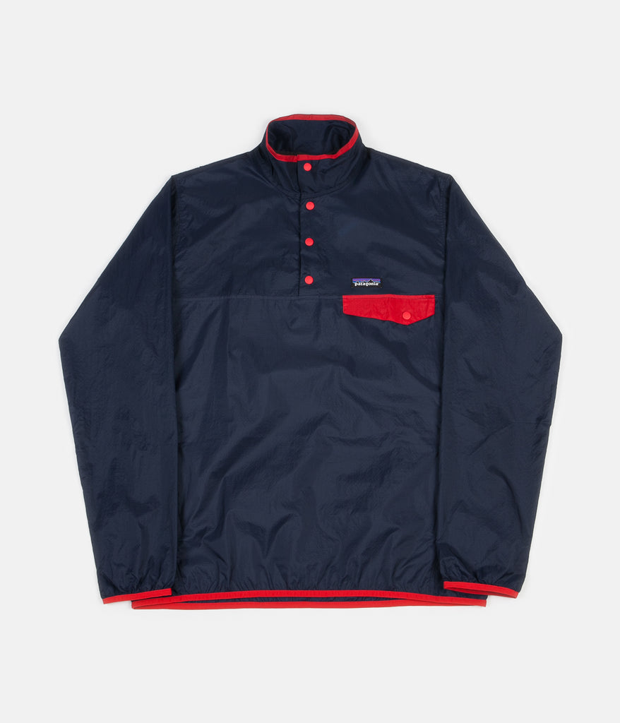 Patagonia Houdini Snap T Pullover Stone Blue New Navy