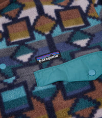 Patagonia Lightweight Synch Snap-T Pullover Sweatshirt in Cedar Mesa Big: New Navy thumbnail
