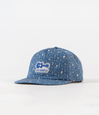 Patagonia Live Simply Guitar Funfarer Cap - Swamp Stamp Multi: Pigeon Blue thumbnail