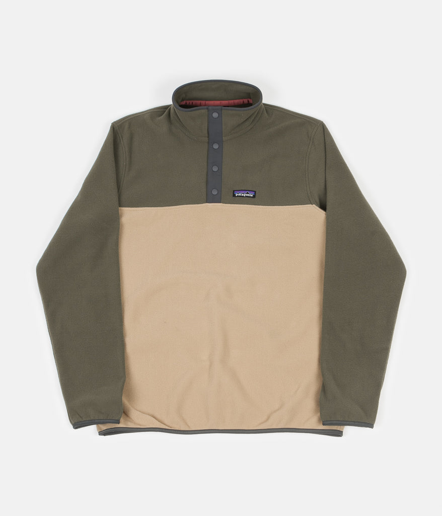 Patagonia Micro D Snap T Pullover Fleece Classic Tan