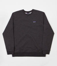 Patagonia P-6 Label Crewneck Sweatshirt - Black thumbnail