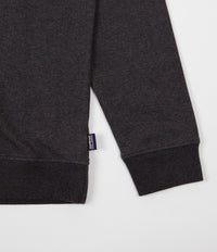 Patagonia P-6 Label Crewneck Sweatshirt - Black thumbnail