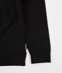 Patagonia P-6 Label Uprisal Crewneck Sweatshirt in Black thumbnail