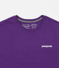 Patagonia P-6 Logo Organic T-Shirt in Purple thumbnail
