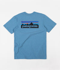 Patagonia P-6 Logo Responsibili-Tee T-Shirt - Mako Blue thumbnail