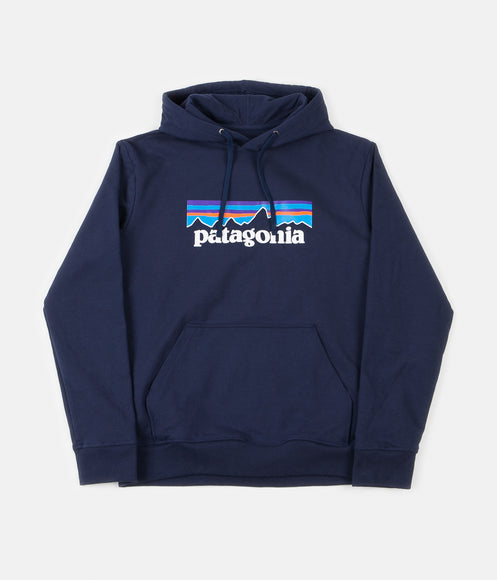 Patagonia P-6 Logo Uprisal Hoodie - Classic Navy