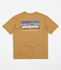 Patagonia P-6 Mission Organic T-Shirt in Oaks Brown thumbnail