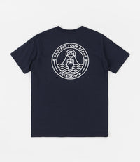 Patagonia Peak Protector Badge Responsibili-Tee T-Shirt in New Navy thumbnail