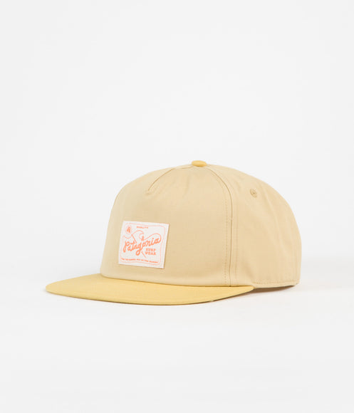 Patagonia Quality Surf Label Funfarer Cap - Sespe Tan