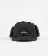 Patagonia Recycled Wool Ear Flap Cap - Forge Grey thumbnail
