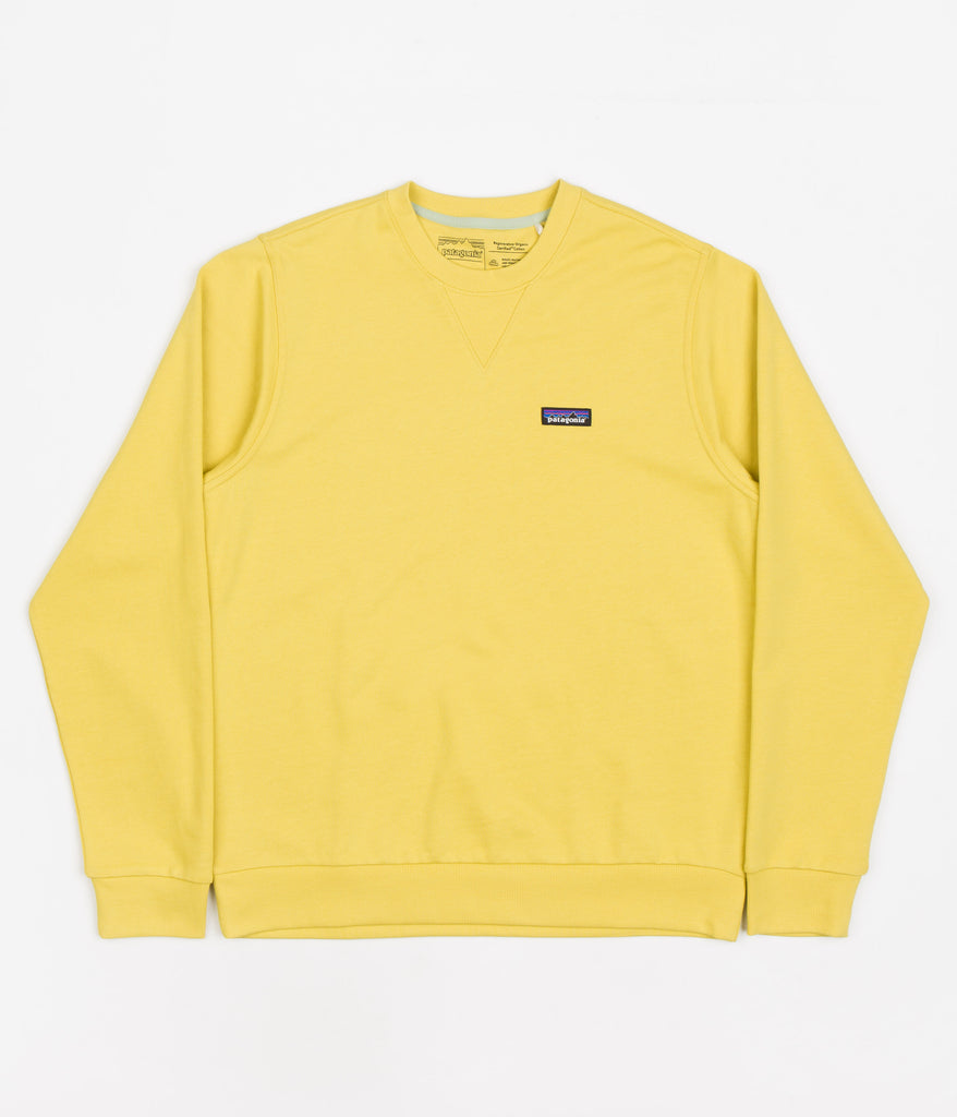 Yellow patagonia sweatshirt top