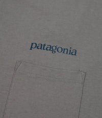 Patagonia Road To Regenerative Pocket T-Shirt in Noble Grey thumbnail