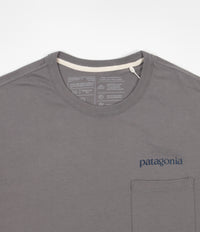 Patagonia Road To Regenerative Pocket T-Shirt in Noble Grey thumbnail