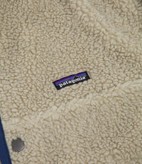 Patagonia Snap Front Retro Pile Fleece Jacket - Pelican thumbnail