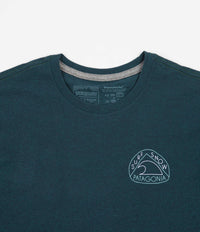 Patagonia Surf Snow Responsibili-Tee T-Shirt - Dark Borealis Green thumbnail
