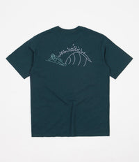 Patagonia Surf Snow Responsibili-Tee T-Shirt - Dark Borealis Green thumbnail