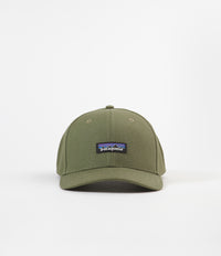 Patagonia Tin Shed Hat in P-6 Logo: Fatigue Green thumbnail