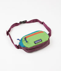 Patagonia Ultralight Black Hole Mini Hip Pack in Patchwork: Peppergrass Green thumbnail