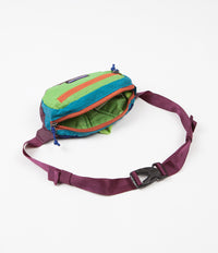 Patagonia Ultralight Black Hole Mini Hip Pack in Patchwork: Peppergrass Green thumbnail