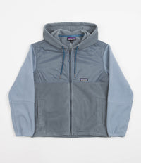 Patagonia Womens Microdini Hoodie in Plume Grey thumbnail