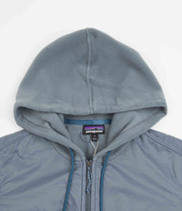 Patagonia Womens Microdini Hoodie in Plume Grey thumbnail