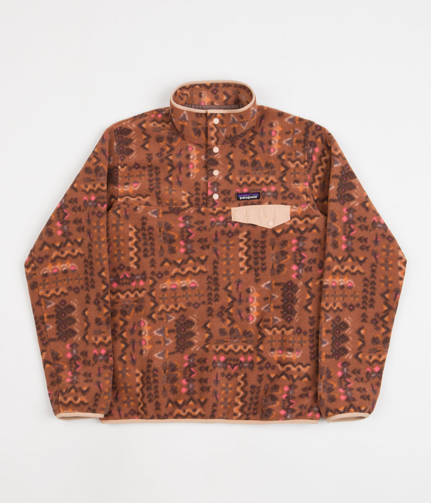 Patterned patagonia pullover hot sale