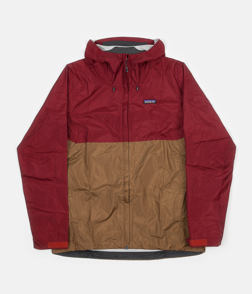 Patagonia torrentshell oxide red online