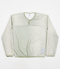 Reception Gradient Snap Neck Sweatshirt in Smoke Green thumbnail