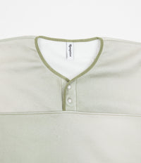 Reception Gradient Snap Neck Sweatshirt in Smoke Green thumbnail