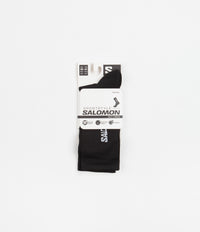 Salomon 365 Crew Socks - Black / White thumbnail